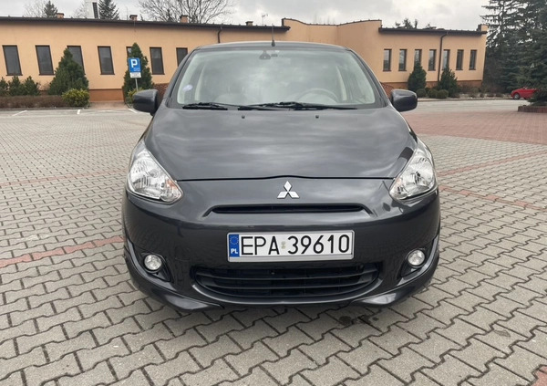 Mitsubishi Space Star cena 22500 przebieg: 95000, rok produkcji 2013 z Pabianice małe 92